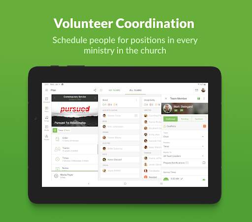 Planning Center Services screenshot