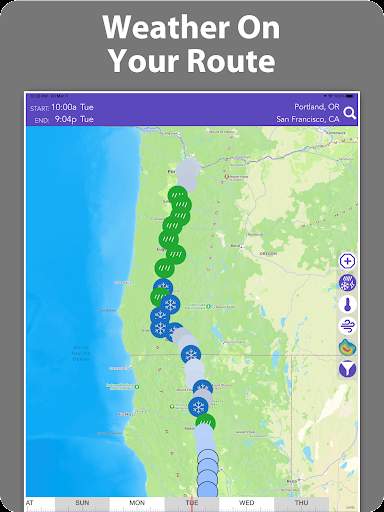Drive Weather: Road Conditions screenshot
