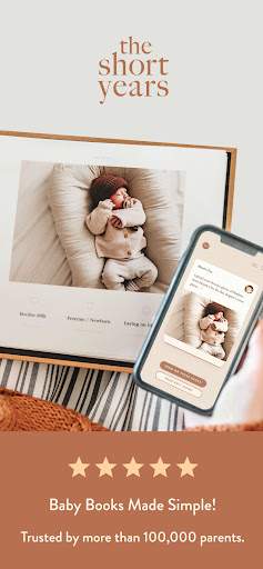 The Short Years Baby Book screenshot