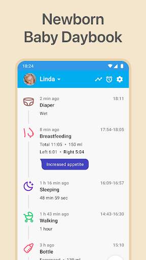 baby-breastfeeding-tracker screenshot