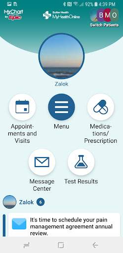 sutter-health-my-health-online screenshot