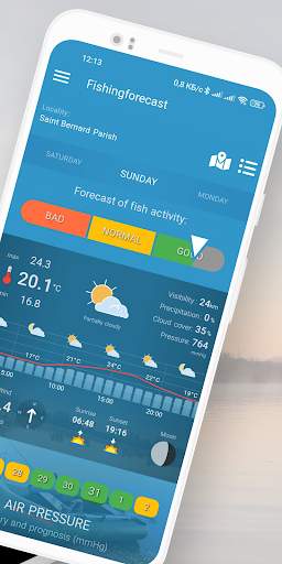 fishing-forecast screenshot