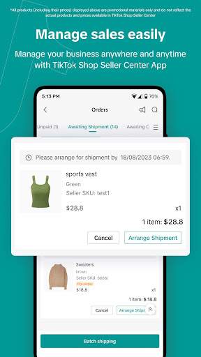tiktok-shop-seller-center screenshot
