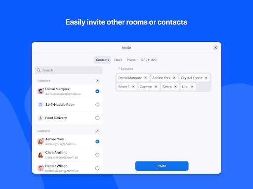 Zoom Rooms Controller screenshot