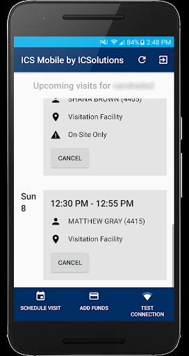 ICS Mobile screenshot