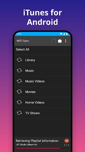 isyncr-itunes-to-android screenshot