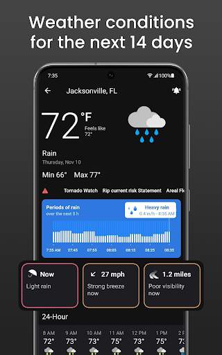 Clime: NOAA Weather Radar Live screenshot