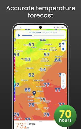 Clime: NOAA Weather Radar Live screenshot