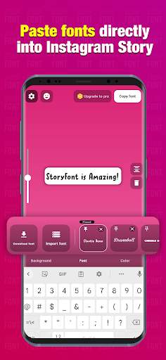storyfont-for-instagram-story screenshot