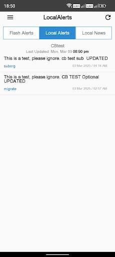 FlashAlert screenshot