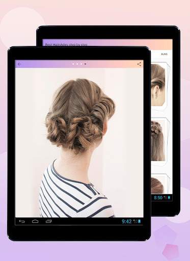 Hairstyles step by step screenshot