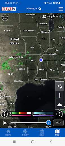 WREG Memphis Weather screenshot