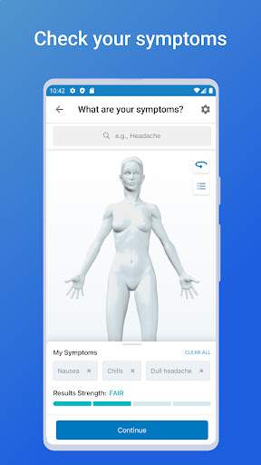 webmd-symptom-checker screenshot