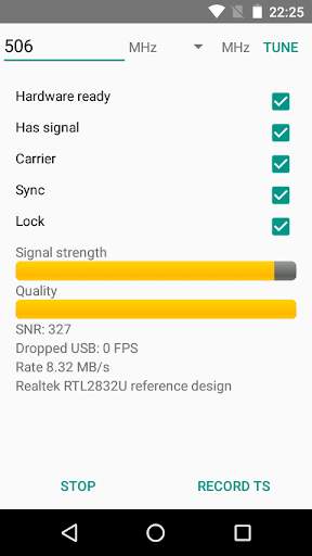 dvb-t-driver screenshot