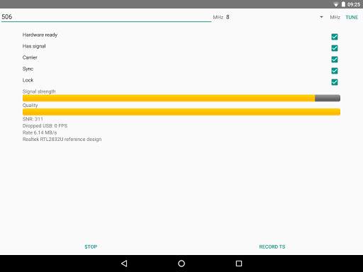 dvb-t-driver screenshot