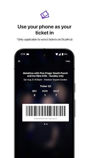 StubHub - Live Event Tickets screenshot