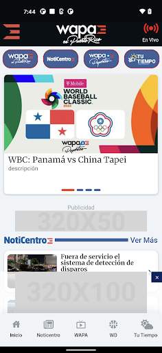 WAPA.TV screenshot
