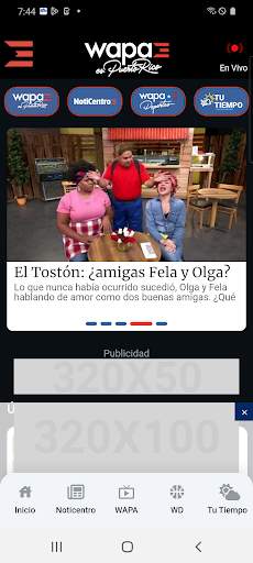WAPA.TV screenshot