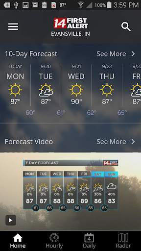 14FirstAlert Weather TriState screenshot