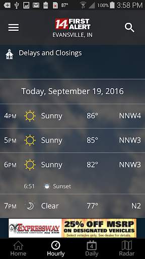 14FirstAlert Weather TriState screenshot