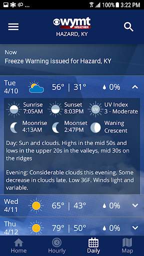 WYMT Radar screenshot