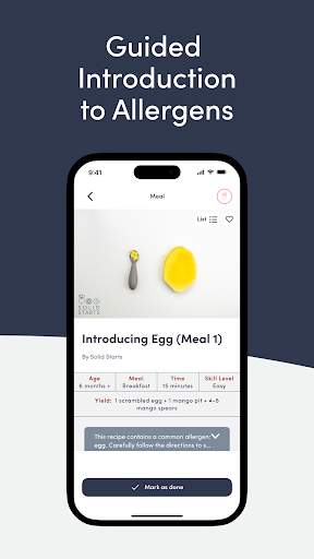 Solid Starts: Baby Food App screenshot