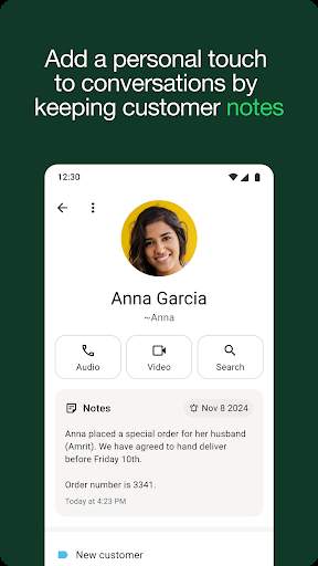 WhatsApp Business screenshot