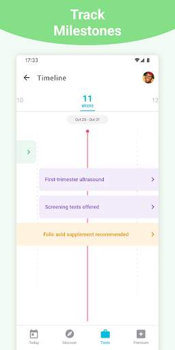 Pregnancy + | Tracker App screenshot