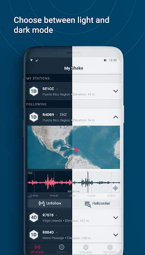 ShakeNet Earthquake Monitoring screenshot