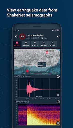 ShakeNet Earthquake Monitoring screenshot