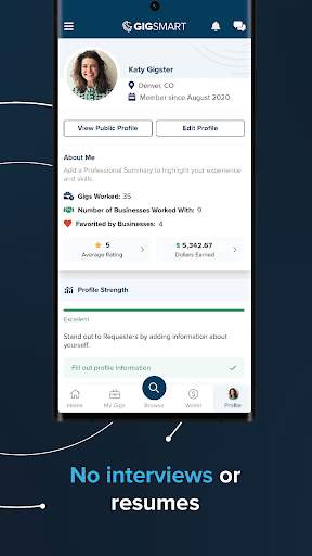 gigsmart-get-gigs screenshot