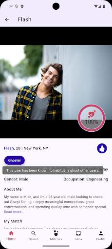 Swept Dating screenshot