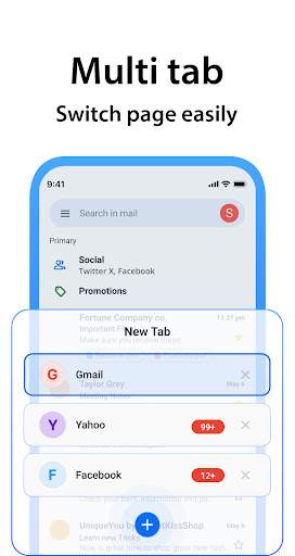 All Email Login screenshot
