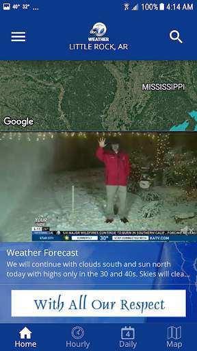 KATV Channel 7 Weather screenshot