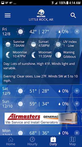 KATV Channel 7 Weather screenshot
