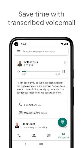 google-voice screenshot