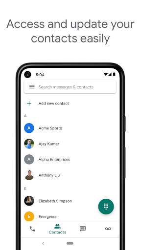 google-voice screenshot