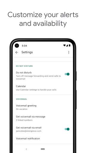 google-voice screenshot