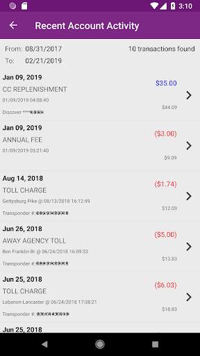 pa-toll-pay screenshot