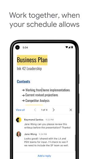 Google Docs screenshot